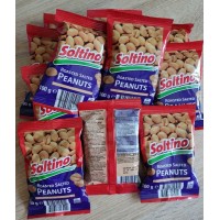 Арахіс  солений смажений  " Soltino"  . 100 грам.